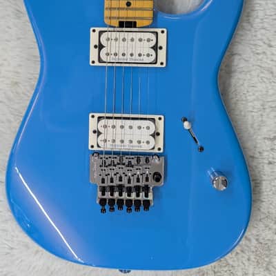 Charvel American Neo-Classic San Dimas SD1 HH FR, Maple board, Robin's Egg Blue image 10