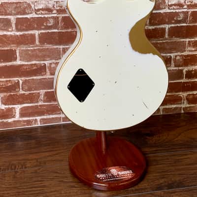 Ronin Badmoon 2020 White Over Gold Relic (White Falcon Style) New *Last one ever* Clean Demo added. (Authorized Dealer image 8