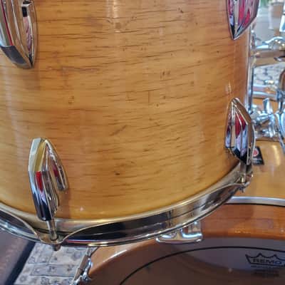 Premier Elite 5 Piece Drumkit 1970s Natural image 14