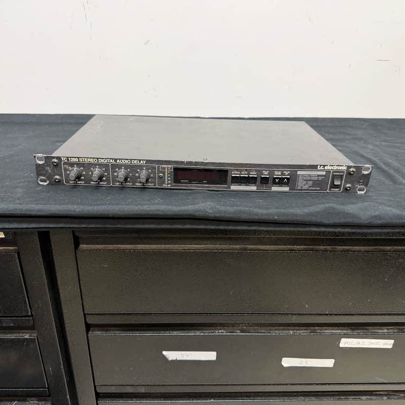 Used TC Electronic 1280 Stereo Digital Audio Delay for Parts and Repair image 1