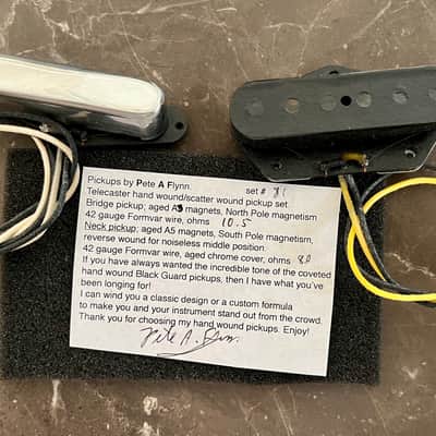 Pete A Flynn Custom Telecaster/Broadcaster/Blackguard PIckup Set image 4