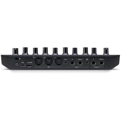 Novation Circuit Rhythm Groovebox Workstation with Standalone Sampler Bundle with Studio Pro Monitor Headphones, 32GB Memory Card, and 2x MIDI Cable image 6
