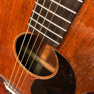 Martin O-17 guitar - 1934 - Pre War 0-17 All Mahogany - custom Cedar Creek tweed case - restored by image 2
