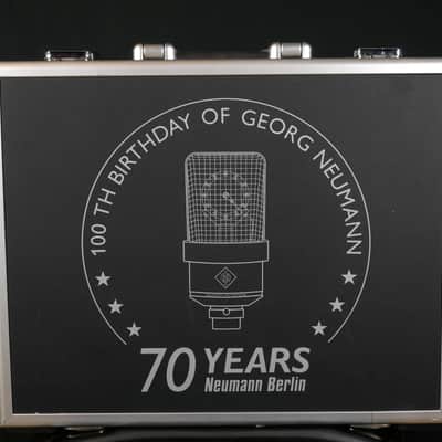 Neumann U 87 GOLD 70th Anniversary Edition 24k Gold-Plated image 2