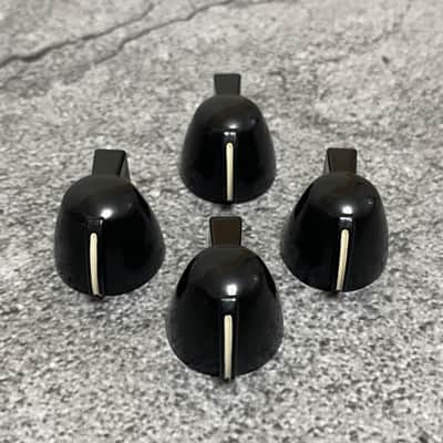 4 x Tea Kettle Coffee Pot Chicken Head Guitar Knobs Pedal Amp Pointer Knob 6mm Push On - Black image 2