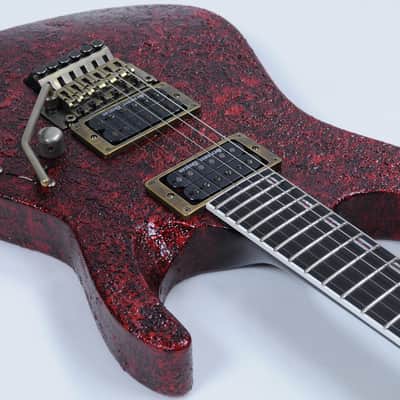 ESP M-II Exhibition Japan Custom Shop Guitar in Scab Finish image 6
