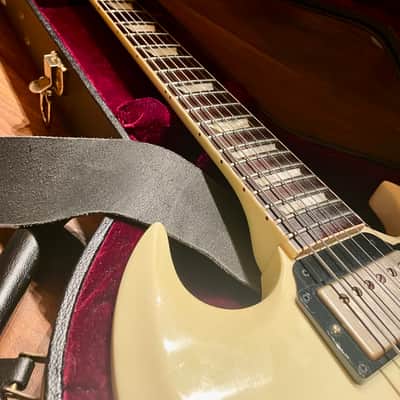 Gibson Les Paul Custom Shop VOS 2011 - Alpine White / Gibson SG / COA / Leather Strap / String Joy / Ernie Ball image 20