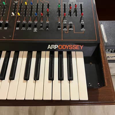 ARP 2821 Odyssey Mark III Monophonic Analog Synthesizer 1979 - 1981 - Black / Orange image 4
