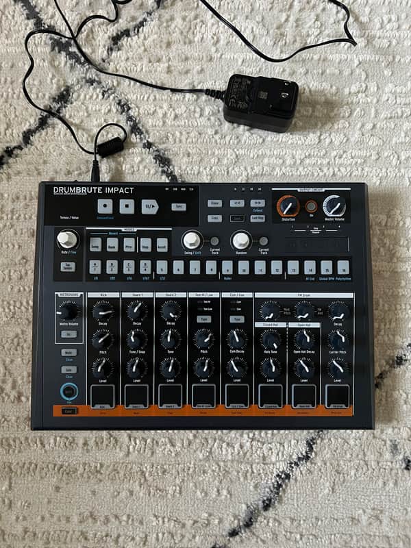 Arturia DrumBrute Impact 2018 - 2021 - Black image 1