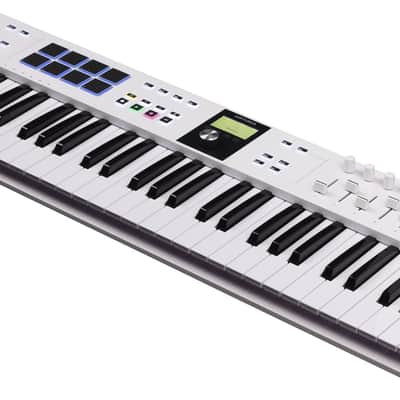 ARTURIA Keylab Essential 61 mk3 White 61-Key USB MIDI Keyboard Controller+Stand image 10