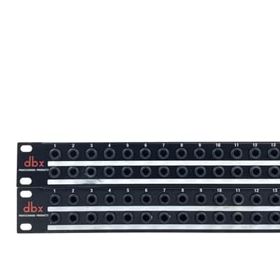 dbx PB48 48-Point TRS Patchbay 2010s  Lot 2 - Black TGHM image 2