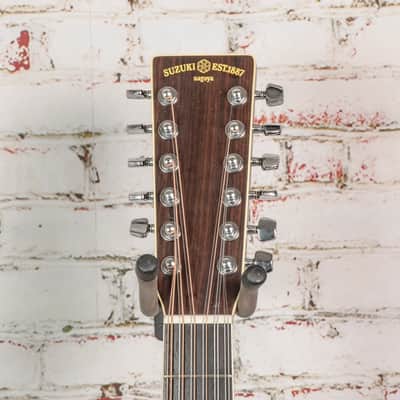 Suzuki SF312 MIJ 12-String Acoustic Guitar x2749 (USED) image 5