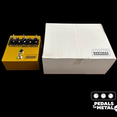 Electron Brothers Brass Knuckle High Voltage Tube Overdrive - x9045 image 1