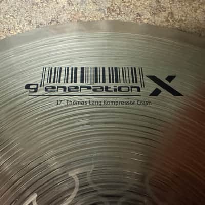 Seller’s Bundle: SIGNED Meinl Generation X 18” Kinetic Crash + 17” Kompressor Crash image 3