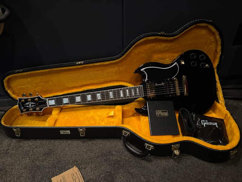 Gibson SG Custom Shop 2024 - Ebony Nitro OHSC