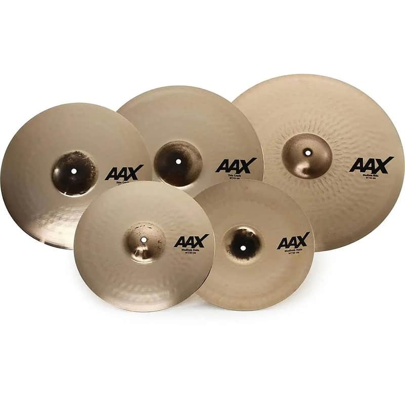 Sabian AAX Promotional Set 14 / 16 / 18 / 21" Cymbal Pack image 1