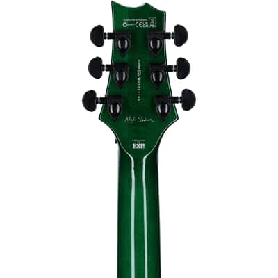 ESP LTD Alex Skolnick AS-1 Signature Electric Guitar - Lime Burst/Lime Green image 9