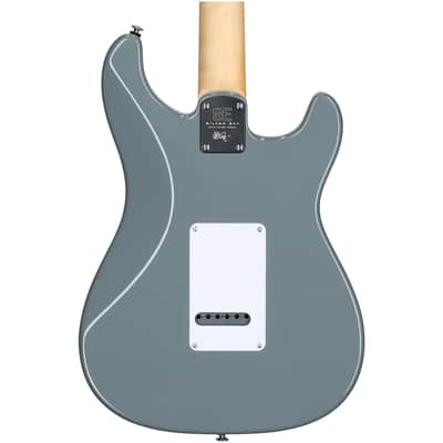 PRS SE Silver Sky Lefty Electric Guitar (with Gigbag), Storm Gray image 5