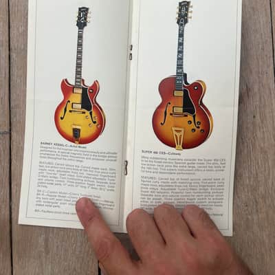 1970 Gibson Electric Acoustics Guitars Price List Catalog Rare Vintage image 4