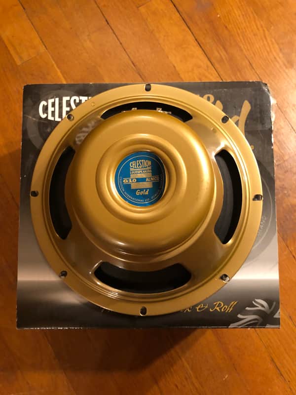 Celestion T5671 G10 Alnico Gold 40-Watt 8-Ohm 10" Speaker image 1