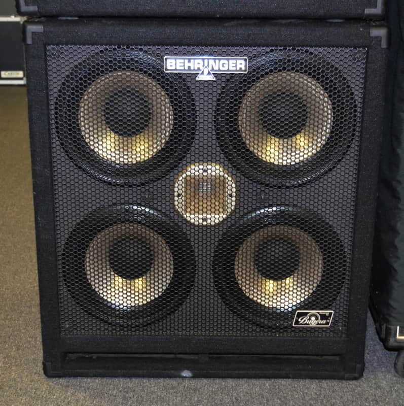 Behringer BA410 4x10 Bass Amp Cabinet Powered by Bugera image 1