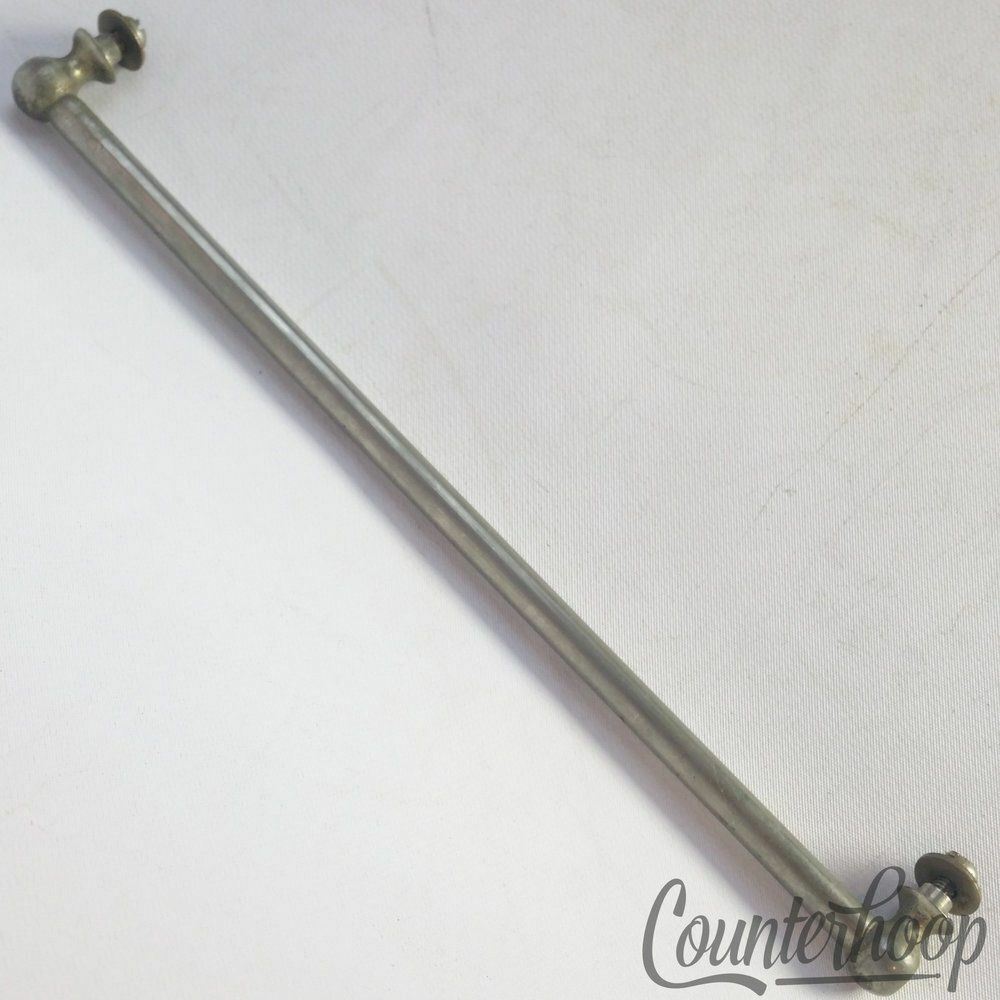 Ludwig Tube Lug Nickel Bass Marching Snare Tenor Tom Drum 9" Leedy Vintage 20s — main photograph