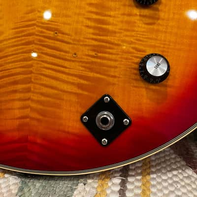 Samick SAT450 1992 - Cherry Burst image 9