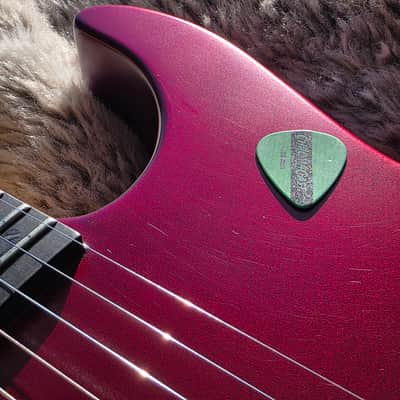 2021 ESP E-II M-I Thru NT Deep Candy Apple Red Satin w/OHSC image 18