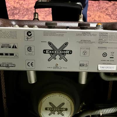Fender Excelsior Pawn Shop Series 13-Watt 1x15" Guitar Combo 2012 - 2013 - Brown image 6