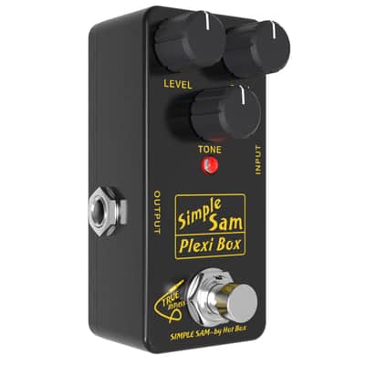 Simple Sam Plexi Box BRIT Amp Sim Distortion Guitar FX Pedal Astonishing Tone image 5