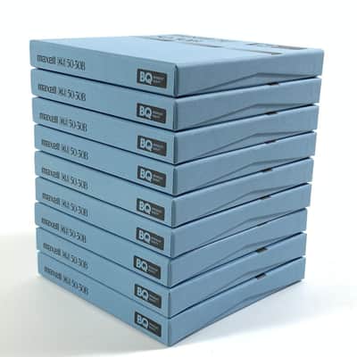 Maxell XLI 50-30B BQ Open Reel Tape Black Lot of 9　TGHM image 7