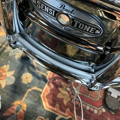 Pearl 14x5” SensiTone Heritage Alloy Steel Snare Drum image 3