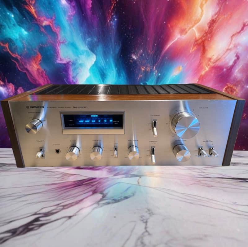 Pioneer SA-6800 Stereo Amplifier Vintage Beauty Japan Fresh Service Rare 🎶🔥 image 1