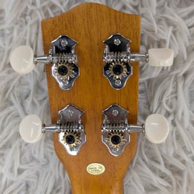 Ohana CKS-22E Solid Spruce Top Slim Body Elec/Acou Concert Ukulele w/Gig Bag -Blem image 5