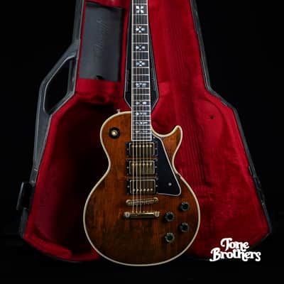 MINTY w/ 2nd Gen Chainsaw Case! 1977 Gibson Les Paul Artisan Walnut image 1