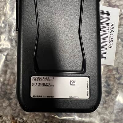 Shure BLX14R Rackmount Wireless Guitar System (H10: 542 to 572 MHz) image 13