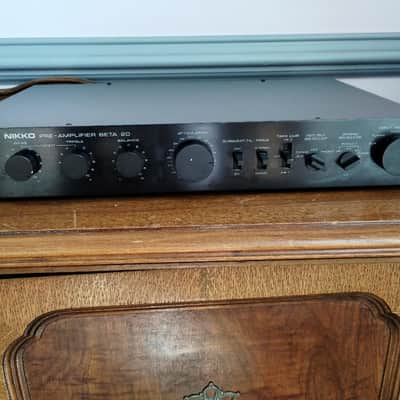 Nikko Beta 20 preamplifier in very good condition - 1980's image 1