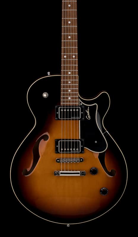Godin Montreal Premiere HG (2018) - Sunburst #45107 with Hard Case and Original Gig Bag image 1