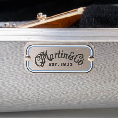 Martin OM-45 John Mayer Signature 20th Anniversary Grand Auditorium Acoustic Guitar, Solid Spruce Top, Platinum Gray Burst image 5