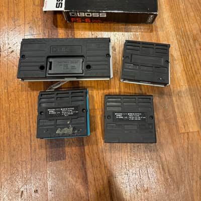 BOSS FS-6, FS-5U, AB-2, FS-5L Footswitch Pedal Lot image 2