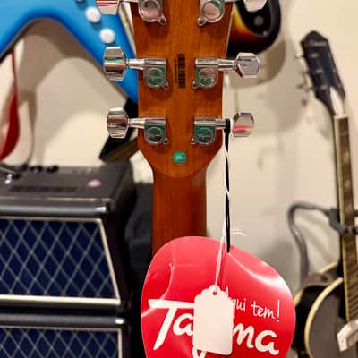 Tagima TW 30 EQ Acoustic Electric Guitar - Trans Blue image 6