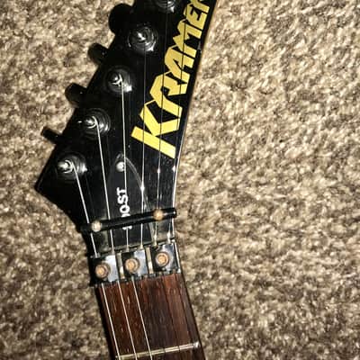 Vintage 1980's Kramer Striker 200 st custom electric guitar baretta Eddie van halen style guitar image 2