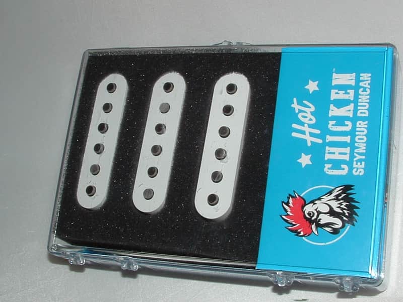 Seymour Duncan Hot Chicken Strat Set (White) New with Warranty image 1