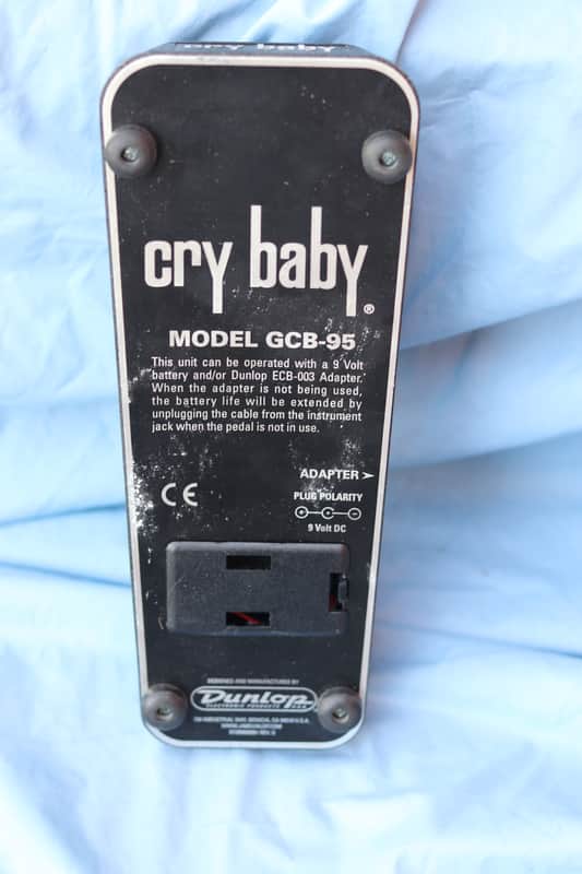 Dunlop GCB95 Cry Baby Standard Wah 1982 - Present - Black image 1