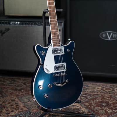 Gretsch G5232LH Electromatic Double Jet FT Left-Handed Electric Guitar - Midnight Sapphire - Demo image 15