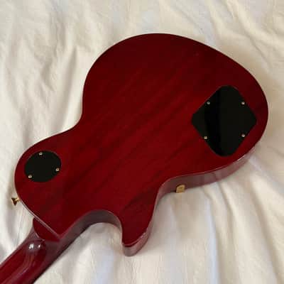 2009 Gibson Les Paul Studio with Gold Hardware - Wine Red Gloss - Free Pro Setup image 12