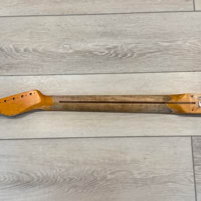 Fender Heavy RELIC 50s 51 52 Telecaster Neck, 21 Vintage Tall Frets, 9.5" Radius image 8