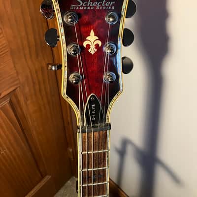 Schecter S-1 Elite 2003 - 2007 - Black Cherry image 5