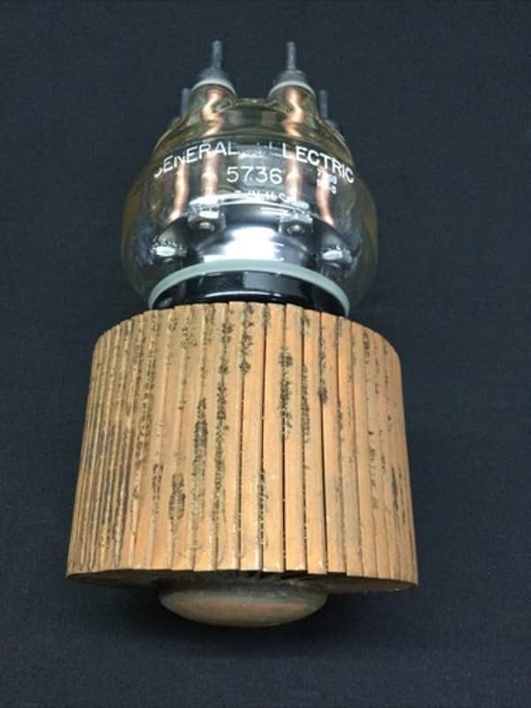 GENERAL ELECTRIC GE 5736 Air Cooled Power Amplifier Triode VACUUM TUBE Z.8835 image 1