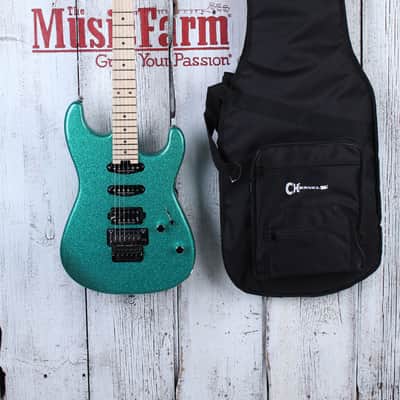 Charvel Pro-Mod San Dimas Style 1 HSS FR M Electric Guitar Aqua Flake w Gig Bag image 3
